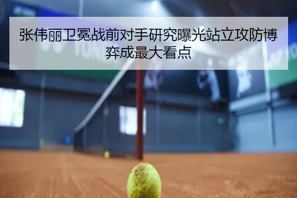 张伟丽卫冕战前对手研究曝光站立攻防博弈成最大看点